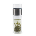 High Quality Unbreakable Transparent Borosilicate Glass Water Bottle with Lid 250ml 350ml 500ml